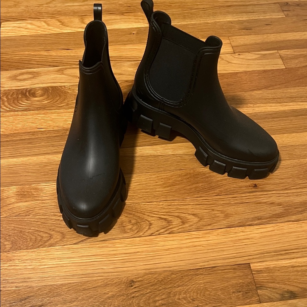 Jeffrey Campbell Black Winter & Rain Boots